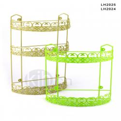 雕花半圓二層、三層架