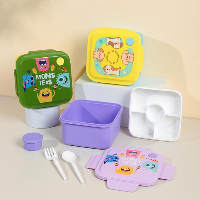 快樂(lè)派對(duì)圓形/方形飯盒/小趣怪方形飯盒